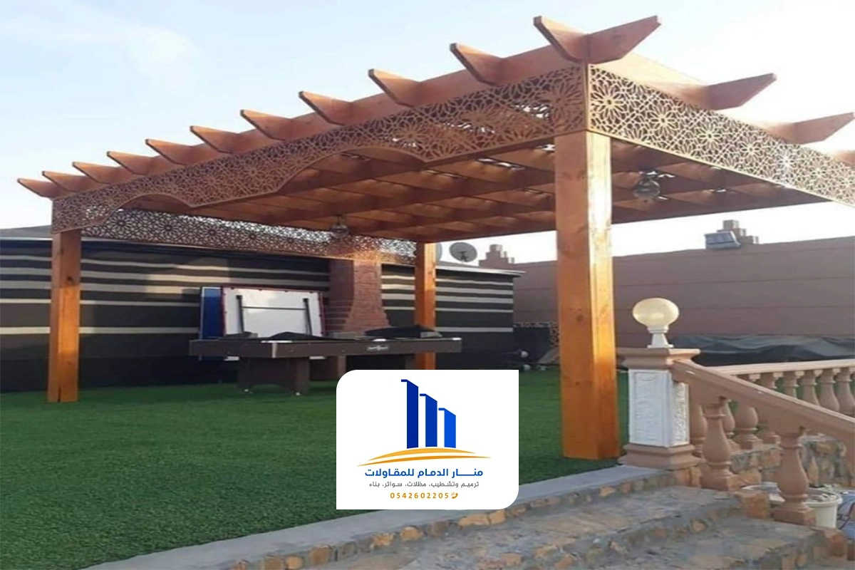 تركيب برجولات خشبية الدمام